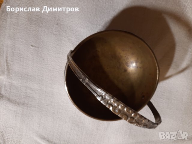 Продавам старинна купичка от масивен бронз, снимка 5 - Други - 39138524