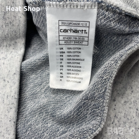 Мъжка блуза Carhartt WIP Adley Heather Sweater, снимка 5 - Блузи - 52576624