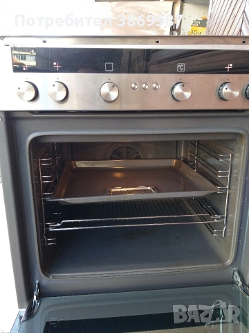 Иноксова печка за вграждане Siemens 