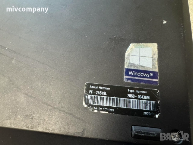 Лаптоп Lenovo ThinkPad T14 Gen 1 i5 Ram 16 ssd 256, снимка 3 - Лаптопи за дома - 53814031