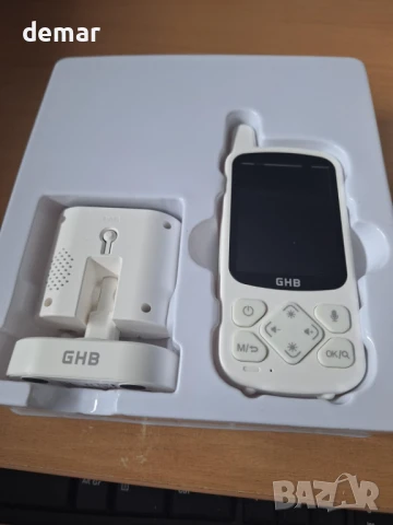 GHB Бебефон с камера и нощно виждане 2.8'' 720P HD 2000mAh, двупосочно аудио, снимка 11 - Бебефони - 50860118