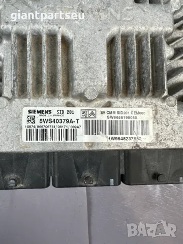ECU Компютър Двигател за Пежо PEUGEOT 5WS40379A-T, снимка 2 - Части - 49239217
