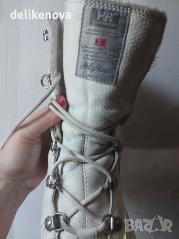 HH Helly Hanssen. Size 41 Страхотни кожени ботуши 100% Кожа, снимка 9 - Дамски апрески - 39941820