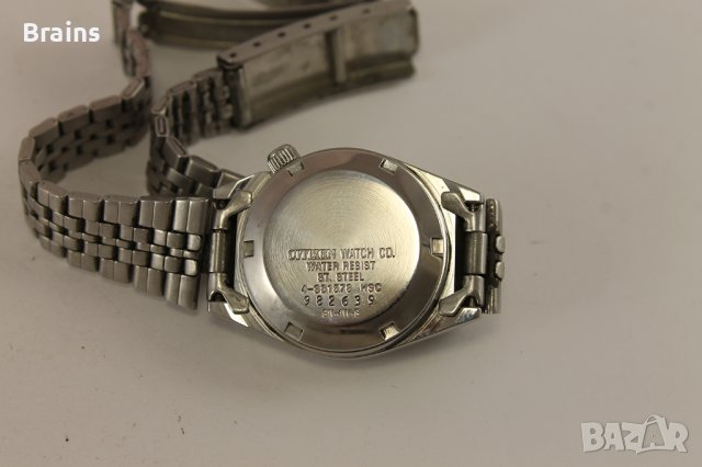 1980's Дамски Японски Часовник Citizen 6651 Автомат, снимка 8 - Антикварни и старинни предмети - 40411231