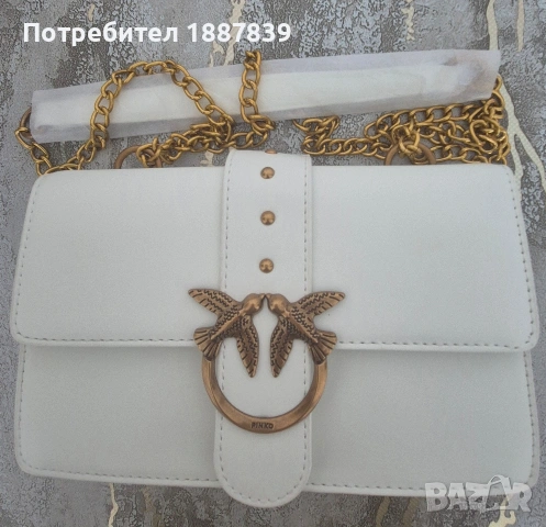 Луксозна Дамска чантичка Pinko , снимка 2 - Чанти - 53861651