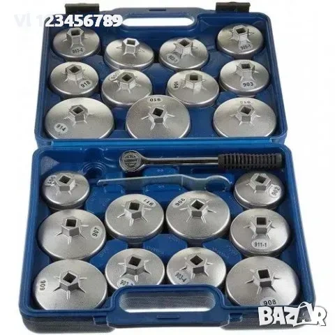 Ключове за маслен филтър Forsage , универсални 1/2", 23 части к-т, снимка 2 - Аксесоари и консумативи - 53818213