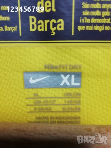 Barcelona Lionel Messi 2008/2009 Nike оригинална тениска фланелка екип Барселона Меси , снимка 8 - Тениски - 53260468