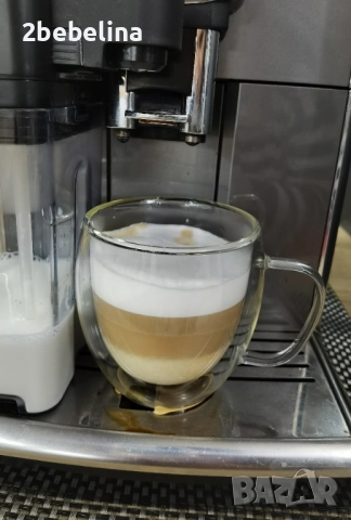 Saeco Inkanto HD - внос , с кана за мляко и консумативи, снимка 2 - Кафемашини - 52946233