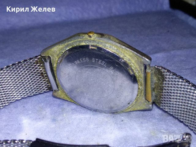 ORIENT AAA Crystal 21 JEWELS Стар МАРКОВ ЯПОНСКИ МЕХАНИЧЕН ЧАСОВНИК с Неръжд СТОМАНЕНА ВЕРИЖКА 36571, снимка 7 - Антикварни и старинни предмети - 39892680