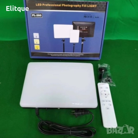Професионална фотографска LED светлина с дистанционно