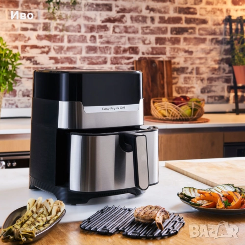 Промо! -50% нови Tefal AirFryer модели 4.2 л. и XXL 7.5 литра, снимка 2 - Фритюрници - 52886855