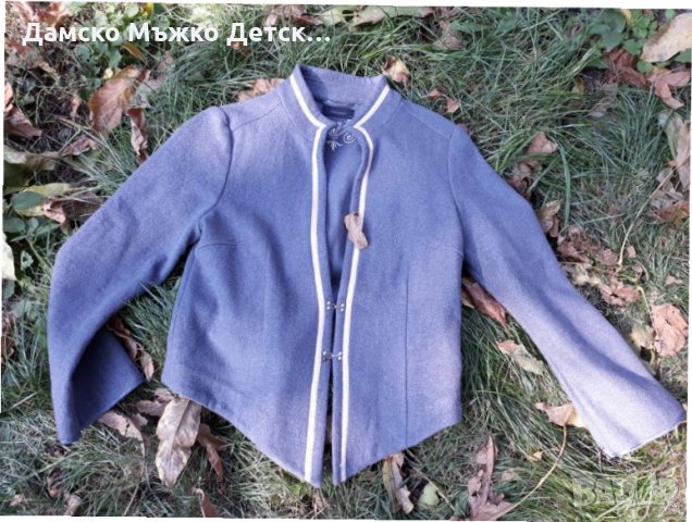 Вълнено дамско сако 42 размер, снимка 2 - Сака - 34397526