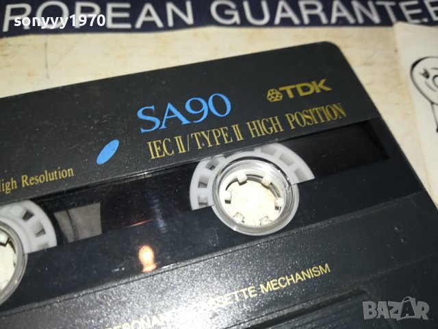 TDK SA90 TAPE 2608231818, снимка 6 - Аудио касети - 41974766