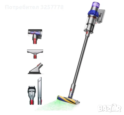 Dyson V15 Detect Fluffy SV47 (Нова / Запечатана), снимка 2 - Прахосмукачки - 55939348