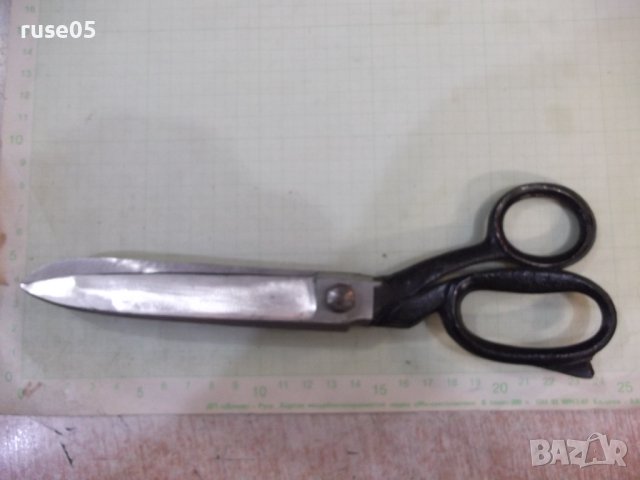 Ножица крояшка среден тип 240 мм. от з-д "П.Денев-Габрово", снимка 2 - Други ценни предмети - 42317453