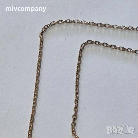 Златен синджир 3.98гр.46см., снимка 3 - Колиета, медальони, синджири - 53737305