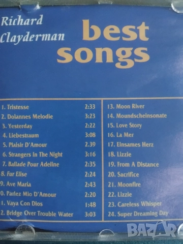 Richard Clayderman - Best Songs - матричен диск музика, снимка 2 - CD дискове - 52268203