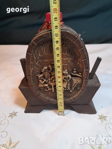 немска декоративна бутилка бъклица 28/6, снимка 5 - Декорация за дома - 52026032