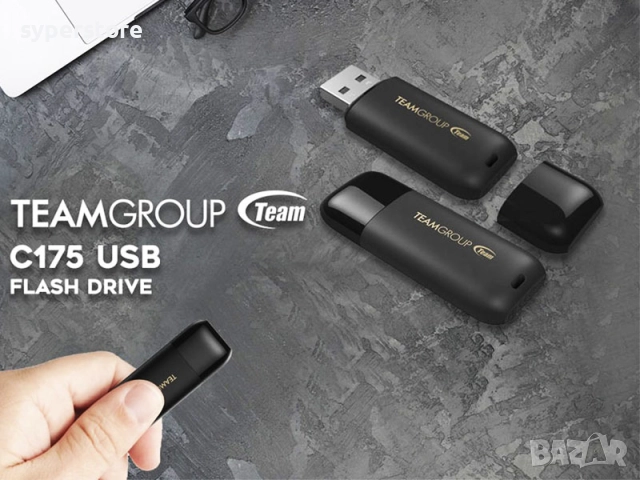 USB Fash Memory 64GB USB3.2 TeamGroup C175, Преносима памет, снимка 2 - USB Flash памети - 52195130