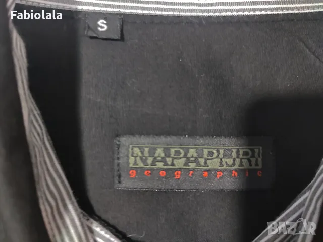 Napapijri shirt S, снимка 3 - Блузи с дълъг ръкав и пуловери - 48705863
