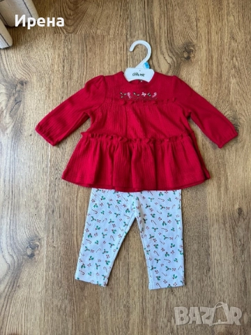 Бебешки Коледни дрешки, снимка 3 - Комплекти за бебе - 51895673