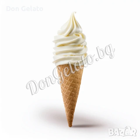 Суха смес за сладолед бял шоколад* Сладолед на прах бял шоколад* (1300г / 5 L Мляко), снимка 2 - Други - 51265812