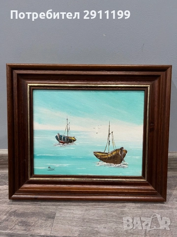 Маслена картина, комплект от 6 бр., снимка 4 - Картини - 53389460