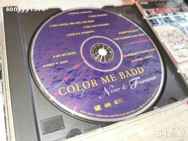 COLOR ME BADD-ORIGINAL CD 0403261123ET2RAF6HOL, снимка 12 - CD дискове - 53704259