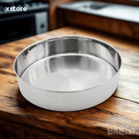 Кръгли тави за печене Rosberg – Емайлирани, снимка 3 - Съдове за готвене - 52794424