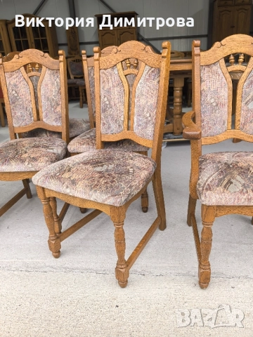 Комплект от 6 трапезни стола , снимка 2 - Столове - 52879021
