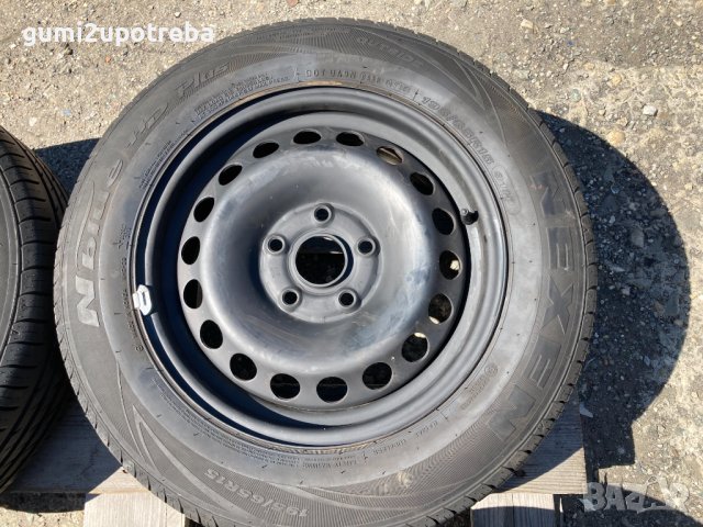 15 цола джанти 5х112 VW Golf 5 6 Голф 5 6 гуми 195/65/15 Nexen 6+мм, снимка 5 - Гуми и джанти - 41781334