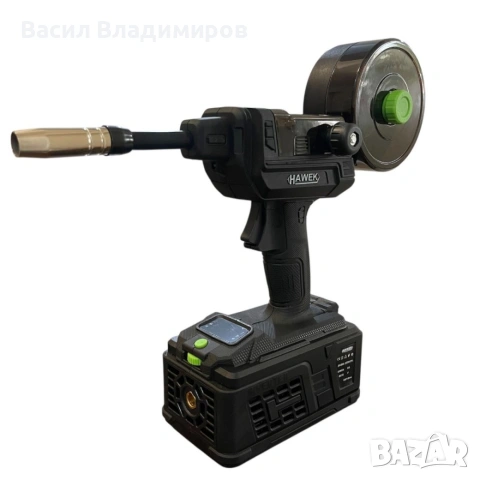 Инверторен телоподаващ апарат без газ Hawek 400A – професионално заваряване с една ръка, снимка 4 - Други инструменти - 53616833