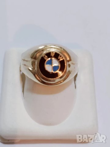 Златен пръстен 51106, снимка 1