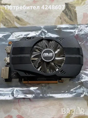 Asus Nvidia GeForce GTX 1050ti 4GB, снимка 1 - Видеокарти - 47409900