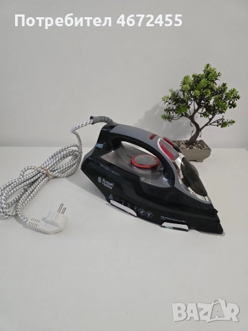 Парна ютия Russell Hobbs PowerStream, снимка 2 - Ютии - 52703720