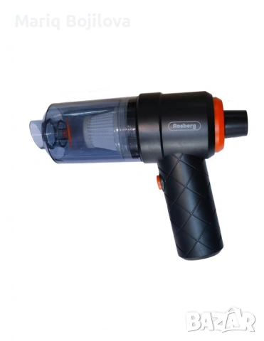 Мини акумулаторна прахосмукачка 2в1 ,6W,Батерия: Li : 7.4 V,1800mAh,контейнер 0.1 л., снимка 3 - Прахосмукачки - 53218382