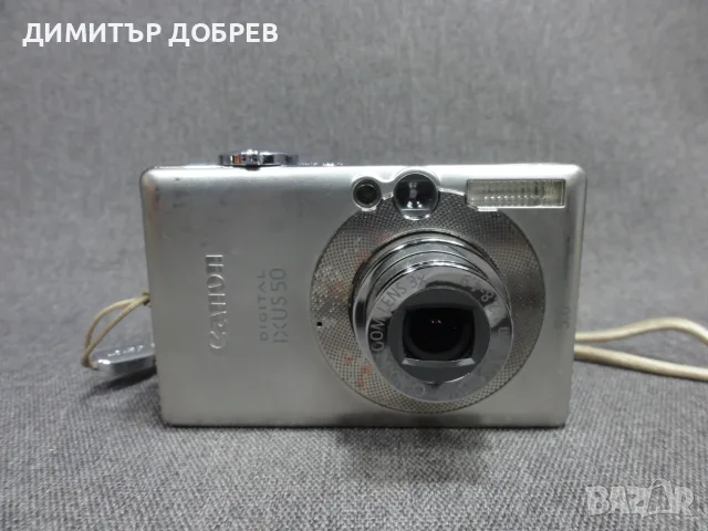 ЦИФРОВ ФОТОАПАРАТ CANON DIGITAL IXUS 50 5.0MP CCD DIGITAL CAMERA Y2K DIGICAM