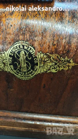 шевна машина сингер 1913, снимка 5 - Антикварни и старинни предмети - 49884787