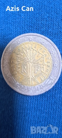 2 euro 2001, снимка 3 - Други услуги - 53636363