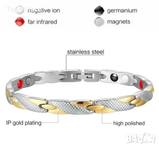 Магнитна гривна , снимка 3 - Гривни - 51128880
