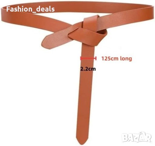 Нов Еластичен регулируеми стреч колан за Жени Талия Мека кожа, снимка 4 - Други - 41988255