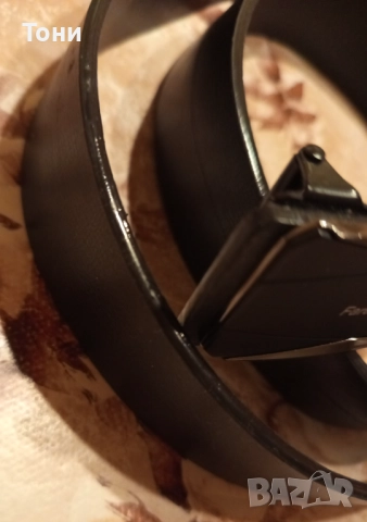 FAREO PAUL Оригинал Нов Автоматичен Мъжки Колан от Естествена Кожа 120см., снимка 9 - Колани - 52684539