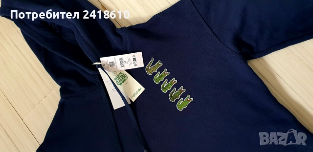 Lacoste Made in France Hoodie Womens Size S - 36 Oversize ОРИГИНАЛ! Дамски Суичър!, снимка 9 - Суичъри - 52704249