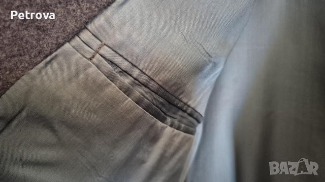 Отлично ново българско  мъжко палто/ мъжки балтон 100 % вълна , снимка 2 - Палта - 52548266