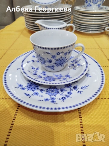 Порцеланов сервиз за кафе - SELTMAN WEIDEN BAVARIA DORIS Izolda☕☕, снимка 6 - Сервизи - 53071112