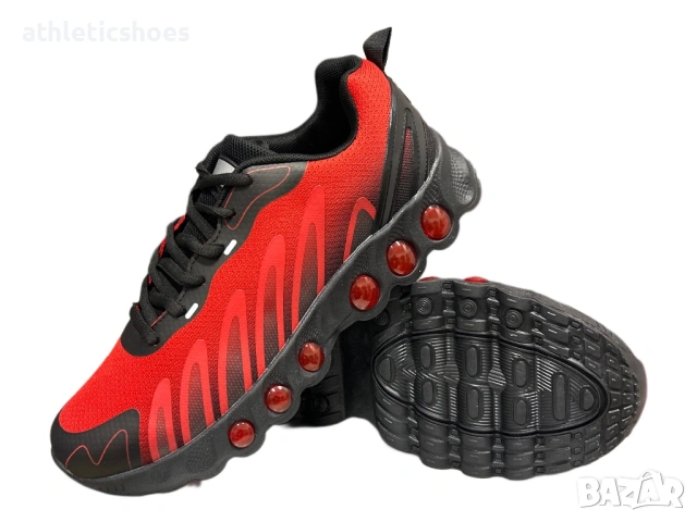 Мъжки маратонки в червено -2026