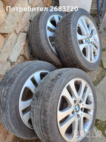 Летни джанти  17 за BMW с гуми 205/50 R17, снимка 2 - Гуми и джанти - 52816851