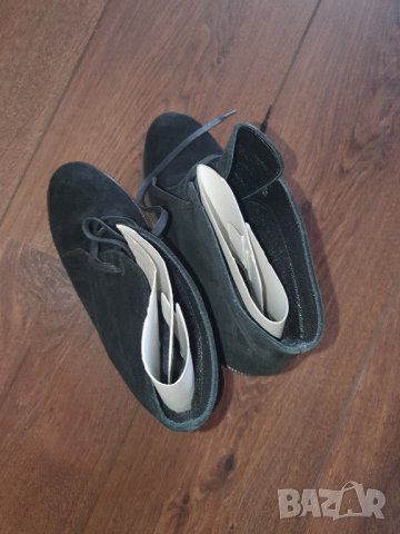 Боти ест.кожа и велур N38 Нови, снимка 3 - Дамски боти - 41631170