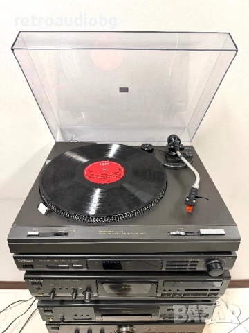 🔊Ретро аудио система - сет TECHNICS - усилвател, сд, триглав дек, тунер + опция грамофон и колони🔈, снимка 7 - Аудиосистеми - 53462026