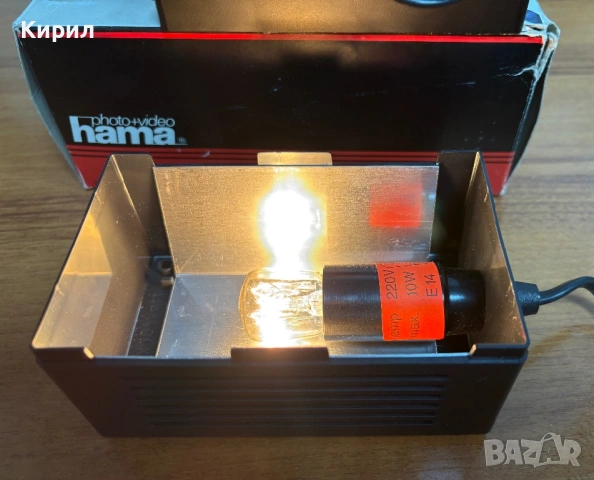 Резачка hama за филмови ленти 35 мм, снимка 4 - Чанти, стативи, аксесоари - 53048435